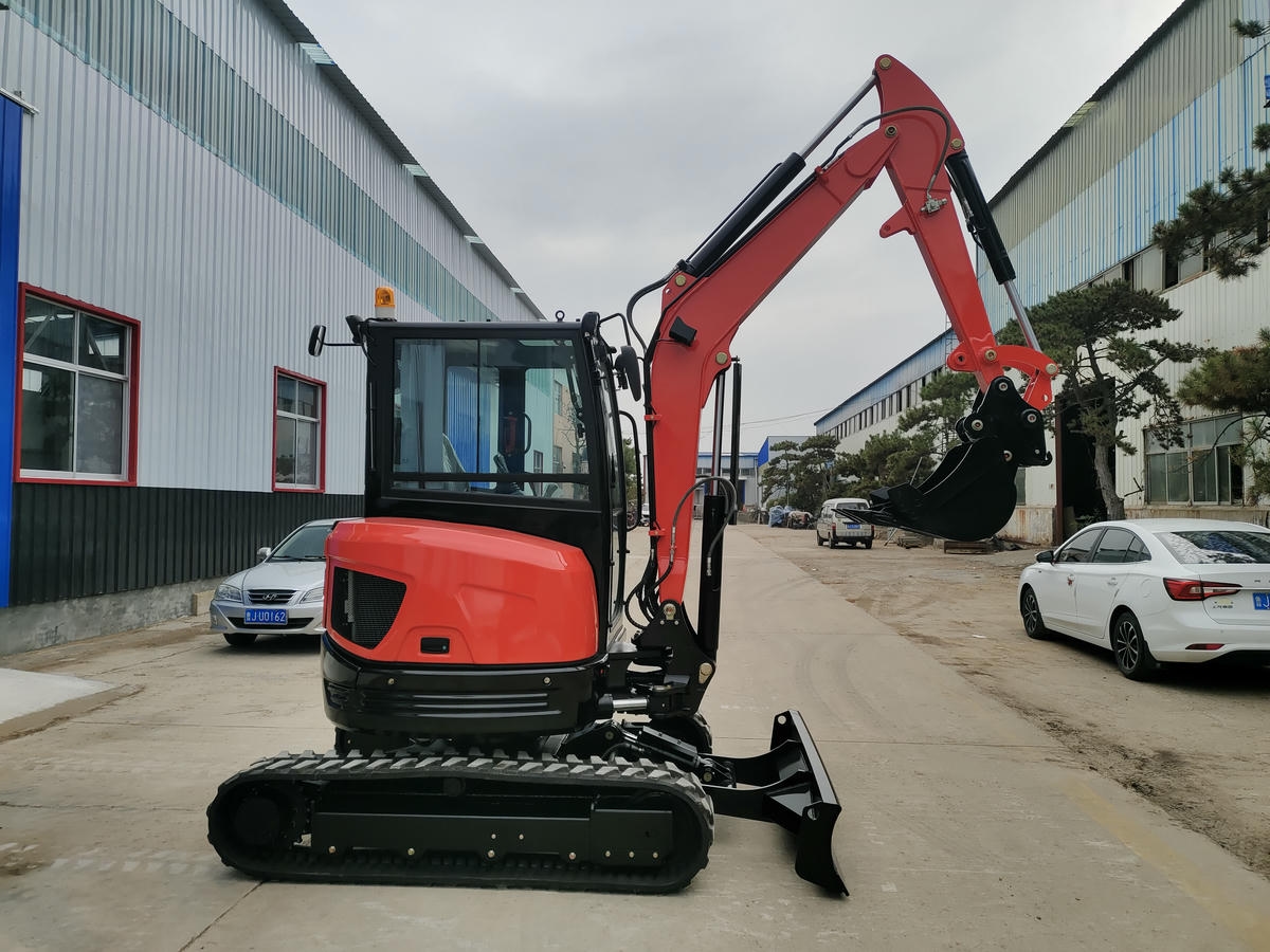 حفارة زاحفة صغيرة