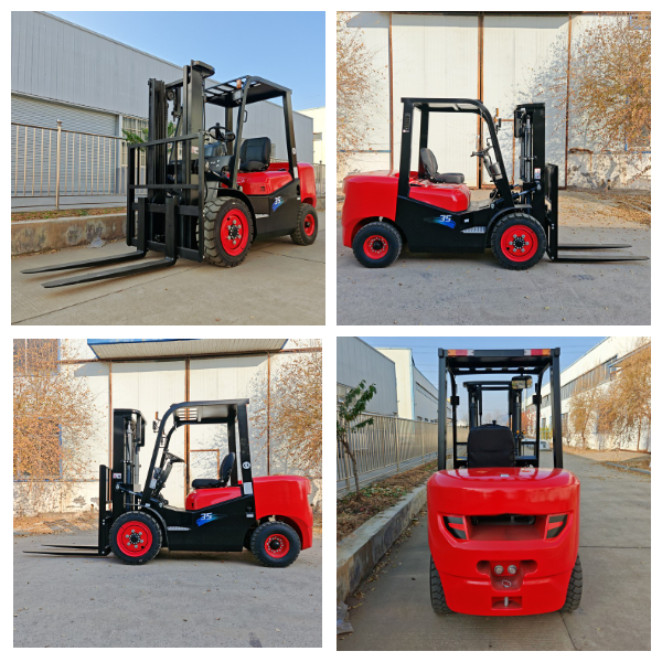 رافعة شوكية هيدروليكية تعمل بالديزل سعة 3.5 طن