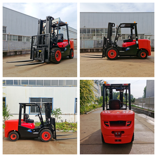 رافعة شوكية هيدروليكية تعمل بالديزل سعة 4 أطنان